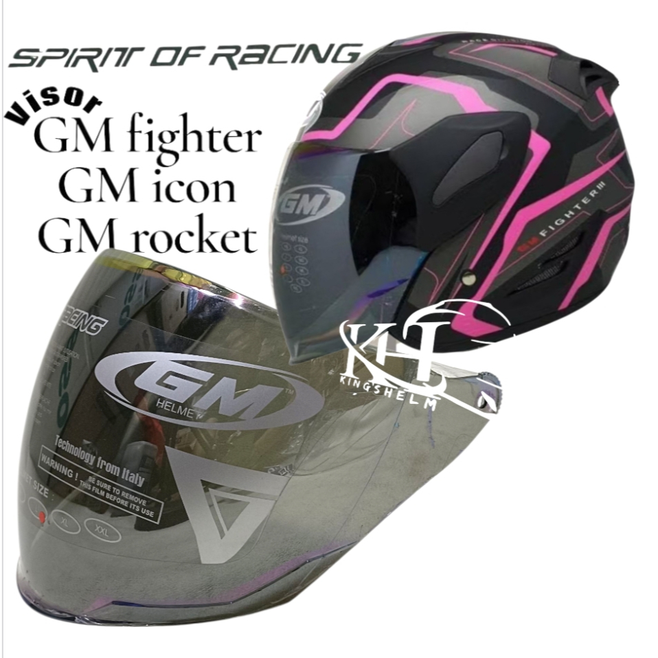 Visor Helm GM evolution Original KACA HELM GM FIGHTER ORIGINAL