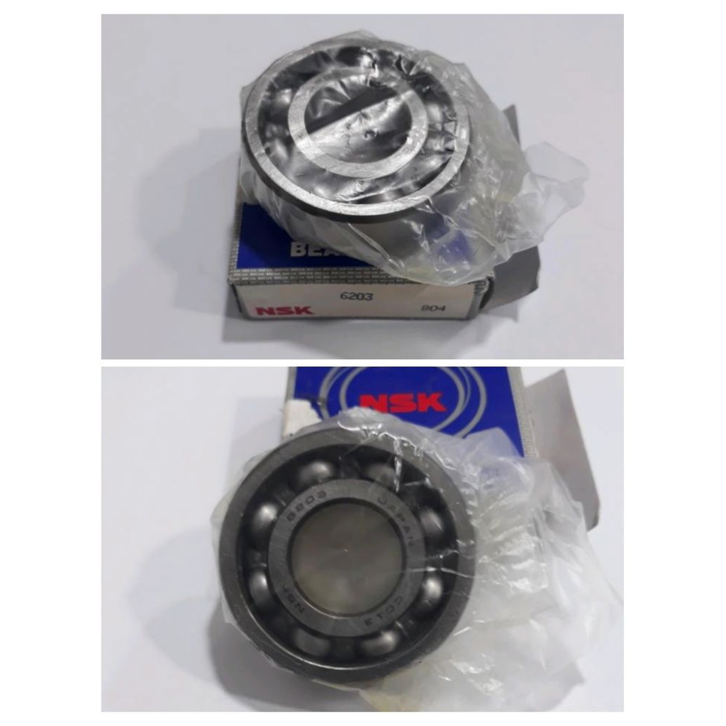 Ball Bearing 6203 Polos NSK Jepang