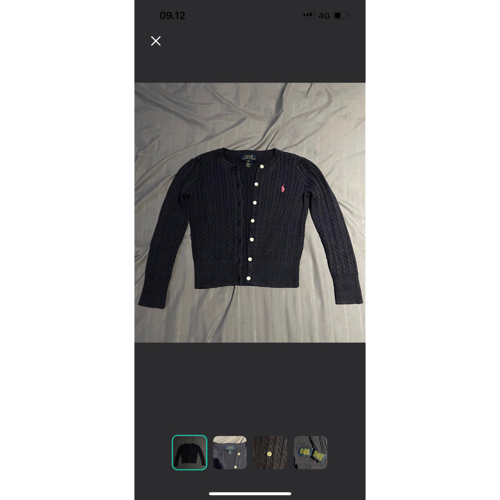 ralph lauren preloved cardigan