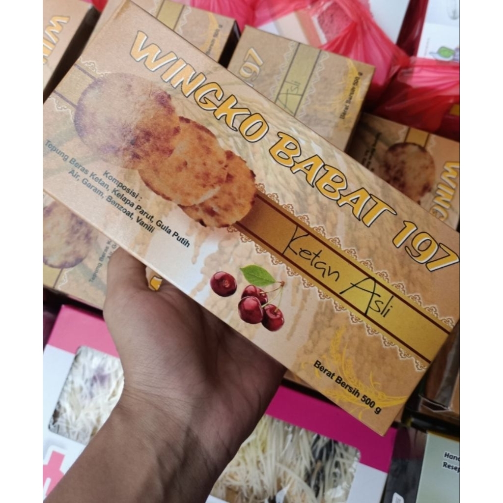 WINGKO BABAT 197 100℅ Ketan Asli