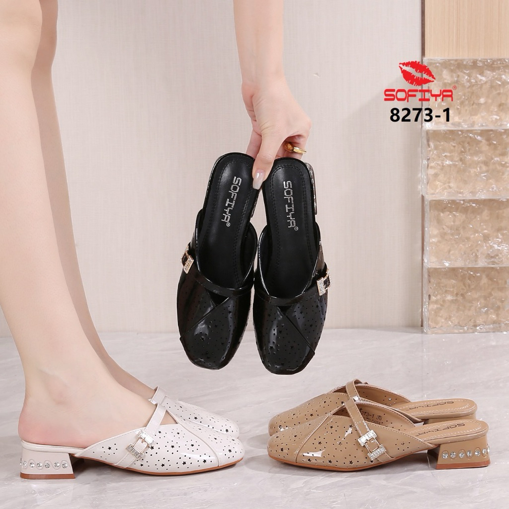 SOFIYA ORIGINAL 8273 1 SENDAL PESTA WANITA BEST SELLER