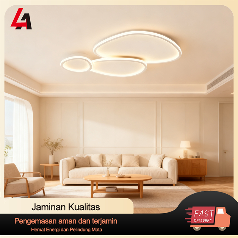 lampu plafon minimalis modern lampu hias gantung ruang tamu kamar aesthetic gantung nordic  Kamar ta