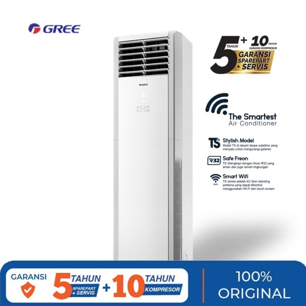 AC GREE FLOOR STANDING 5PK / 5 PKGREE STS - Series Floor Standing 5 PK (3 Phase)