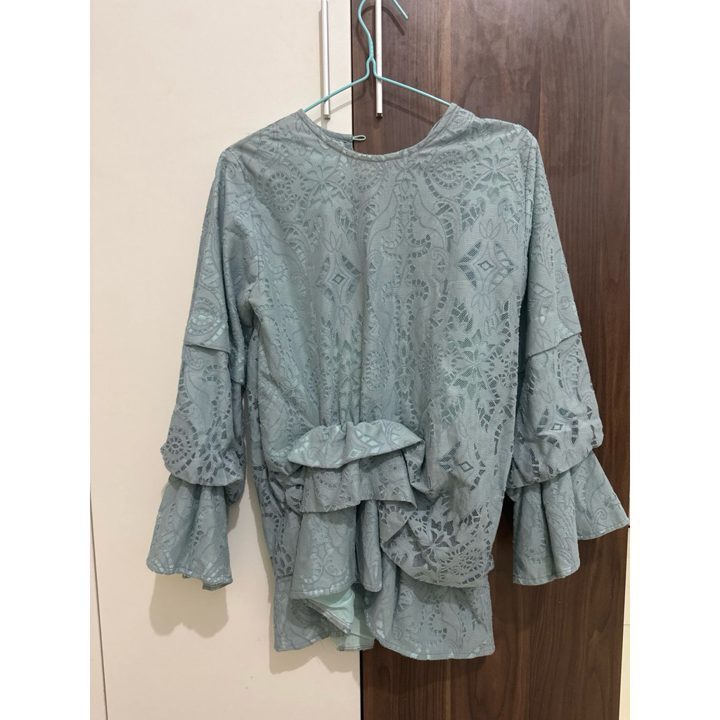 Blouse brokat, merek Jenna&Kaia