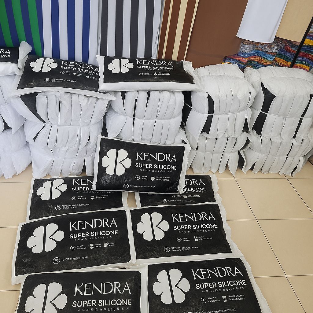 KENDRA - BANTAL KEPALA / GULING SUPER SILIKON