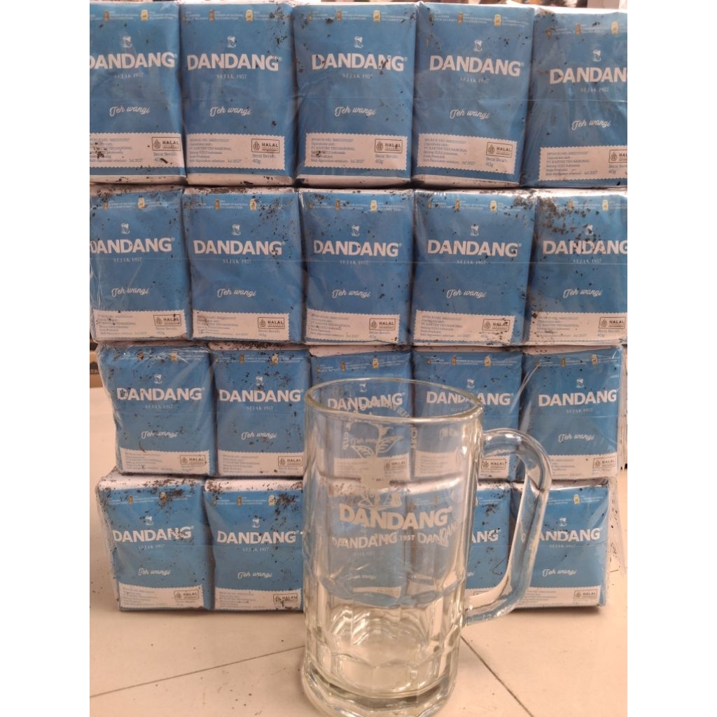 

Teh dandang biru 4 slop GRATIS 1 gelas cantik