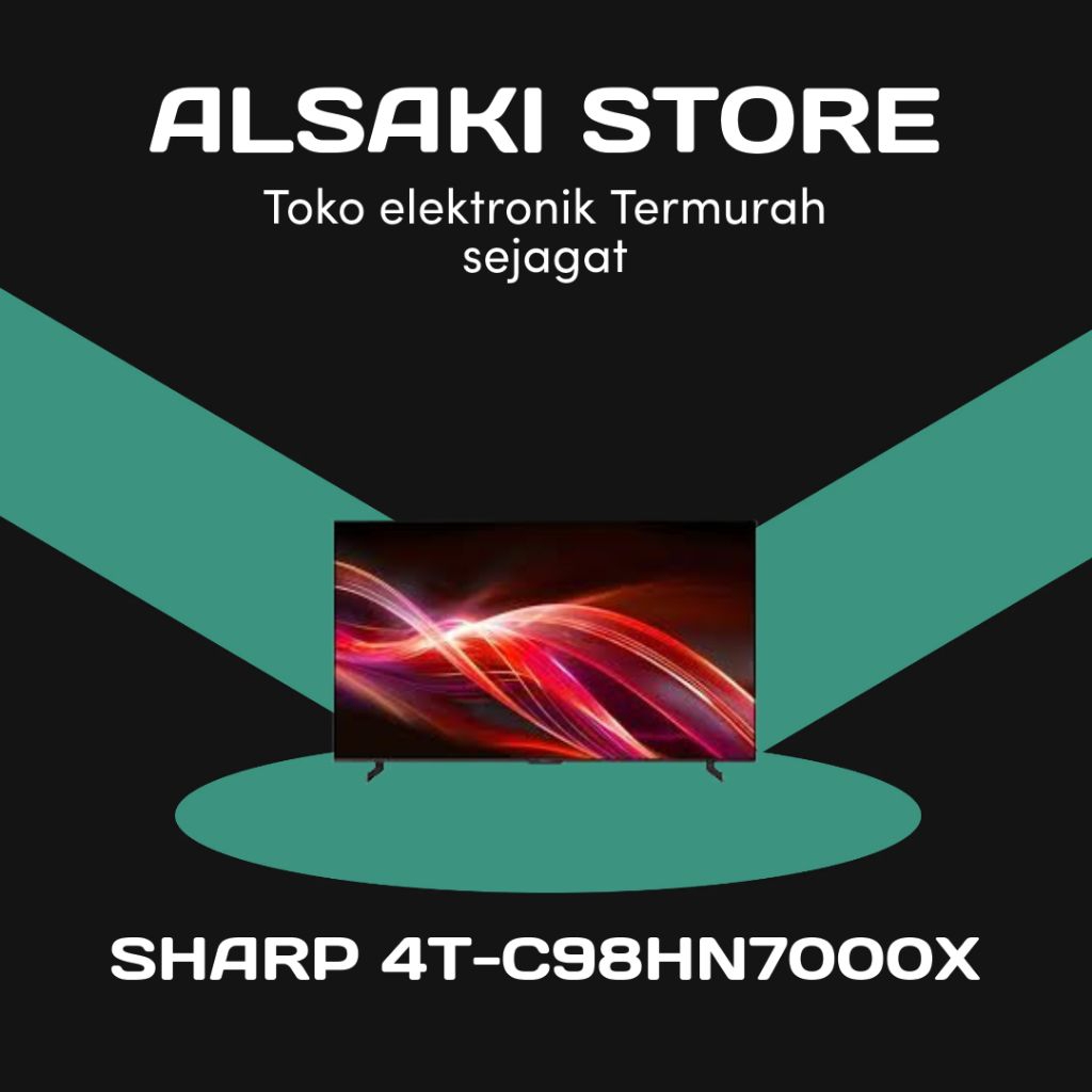 SHARP 98HN7000X/4T-C98HN7000X/98HN7000/C98HN7000X 4K QLED GOOGLE TV 98 inch 2025 Series