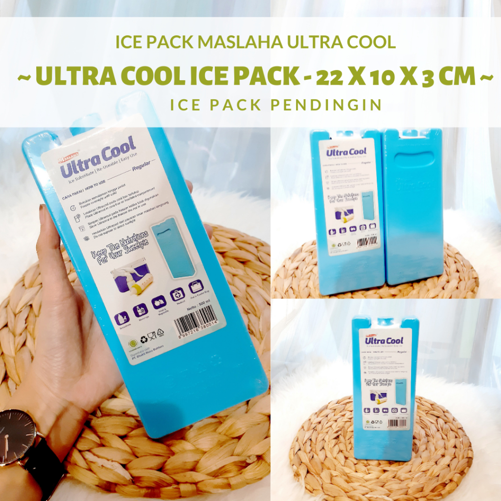 JUAL ULTRA COOL ONLINE / ALAT PEMBEKU ES / ALTERNATIF PENGGANTI KULKAS DIMANA MEMBELI ICE PACK / ICE