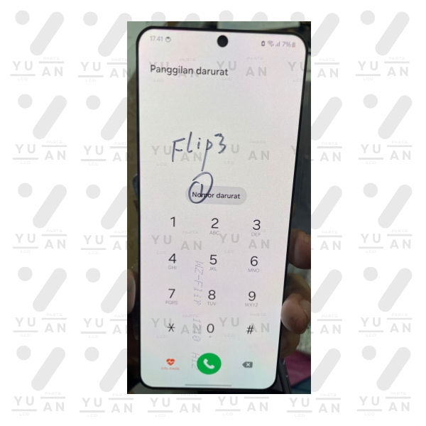 LCD Samsung Z Flip 3 Original