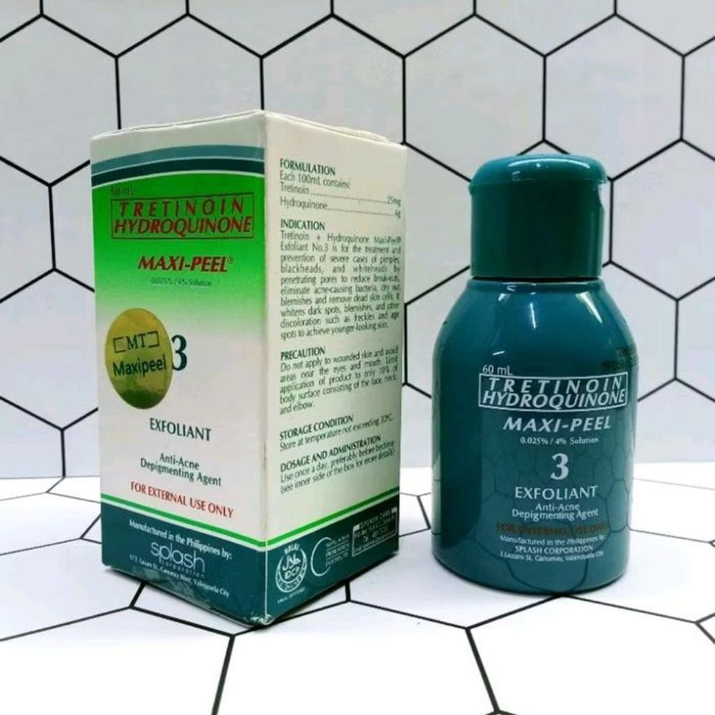 MAXI-PEEL TRETINION HIDROQUINONE PHILIPIN