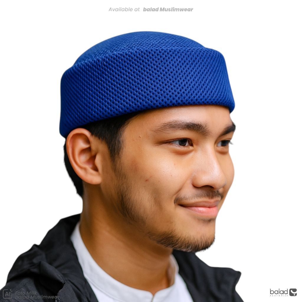 Peci Habasya Turki Kopiah Lipat Lembut Sholat