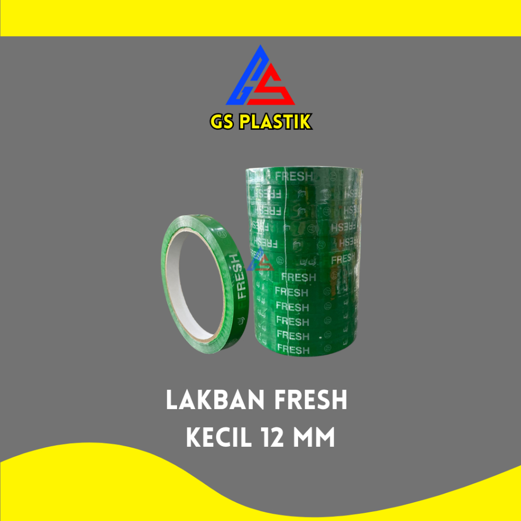 Isolasi Fresh Hijau Halal | Isolasi Sayur Buah Plastik Perekat Kuat