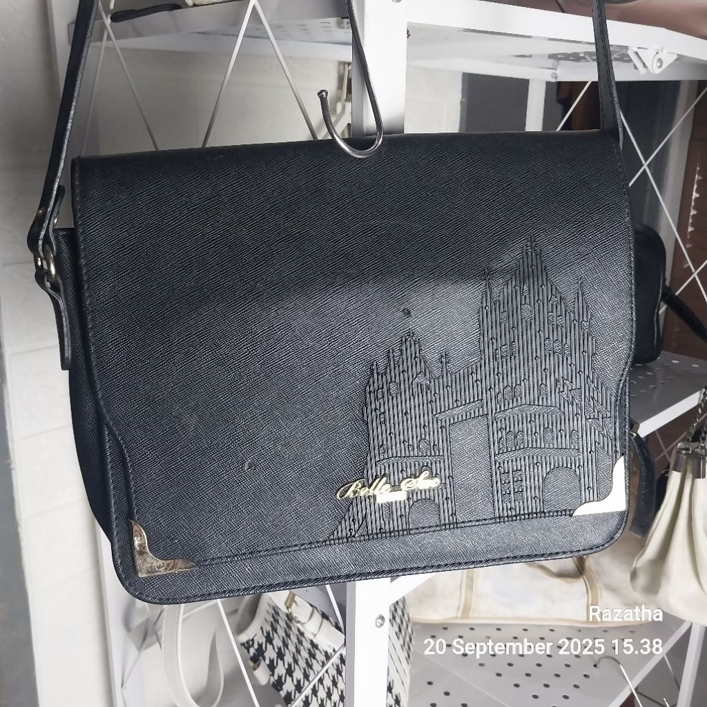 Tas kulit asli Belle sac paris