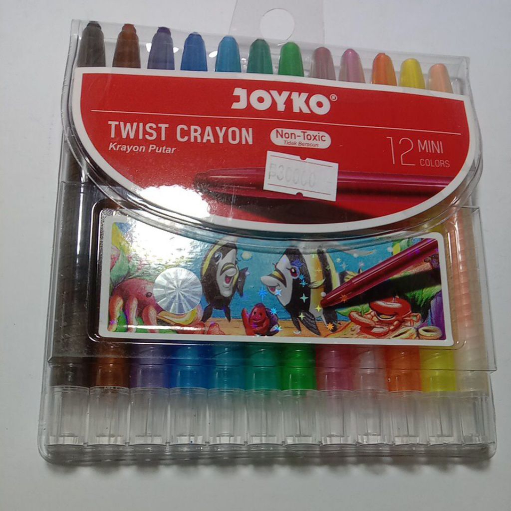 

MINI Twist Crayon/krayon putar 12 Colours/warna JOYKO