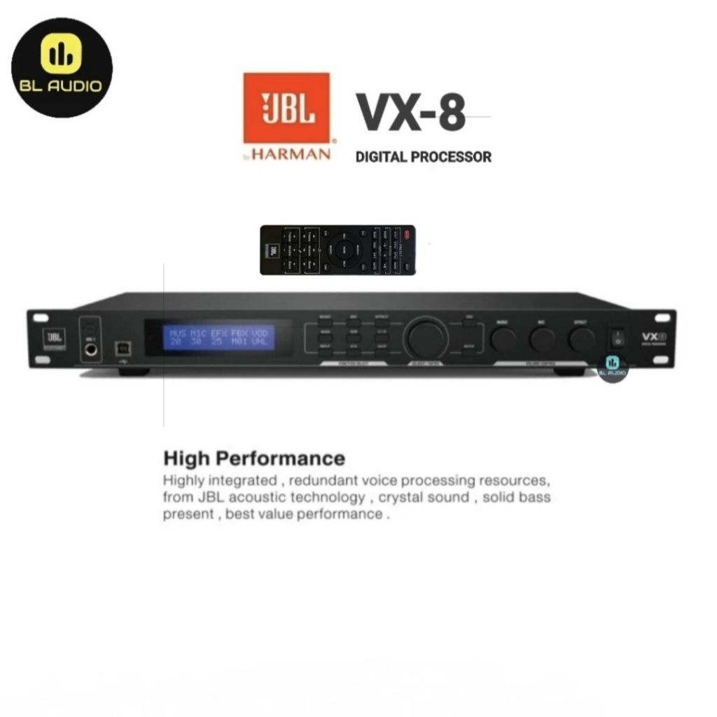 JBL VX 8  V X8   VX8 Prossesor mixer karaoke