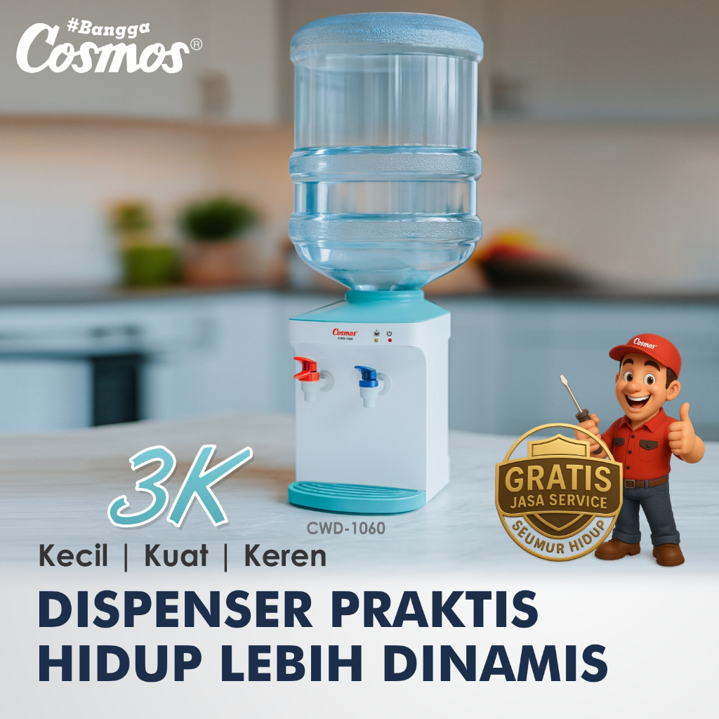 Cosmos Dispenser  - Portable Dispenser - CWD-1060 - Hot & Fresh