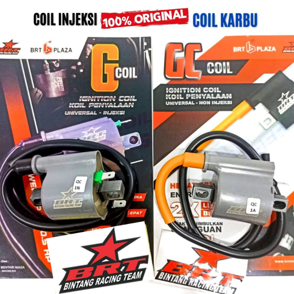 Koil BRT Ignition Coil Suzuki Original Satria FU F150 GSX Rider Shogun Smash Brugman Spin Nex Skywav