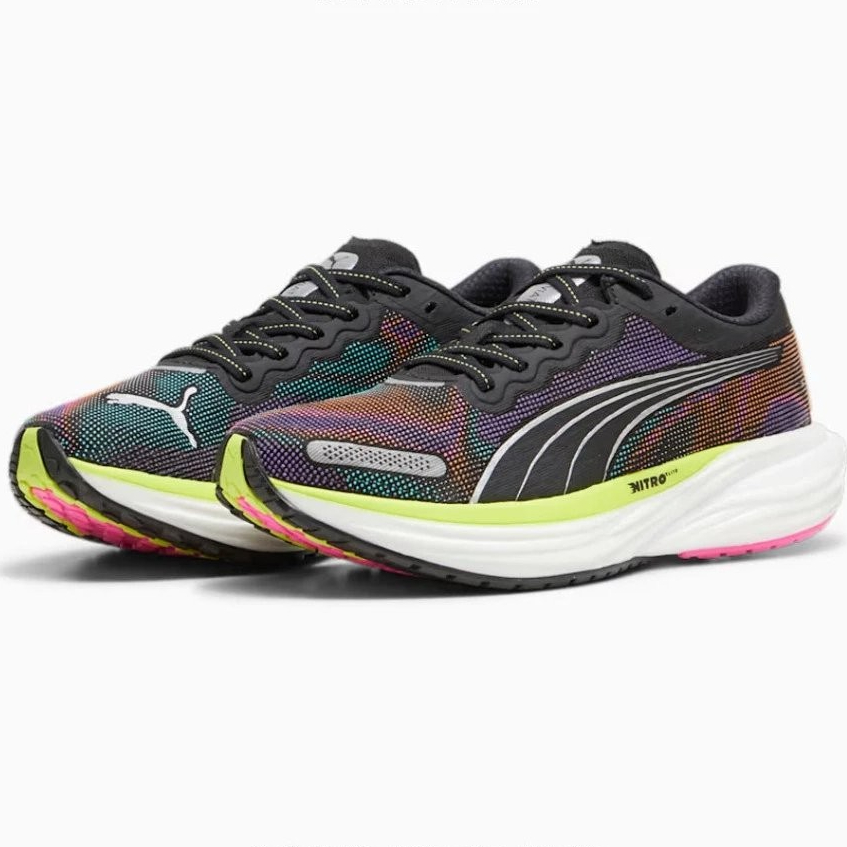 Sepatu Running Wanita Puma Deviate NITRO 2 Psychedelic Rush Wn 380077 01