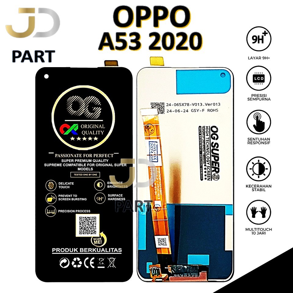 LCD TOUCHSCREEN OPPO A53 2020 ORIGINAL 100% FULLSET