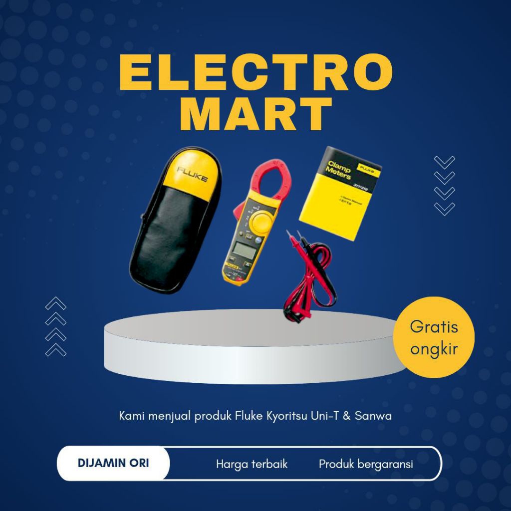 Fluke 319 Digital Clamp Meter Tang Ampere AC DC 1000A