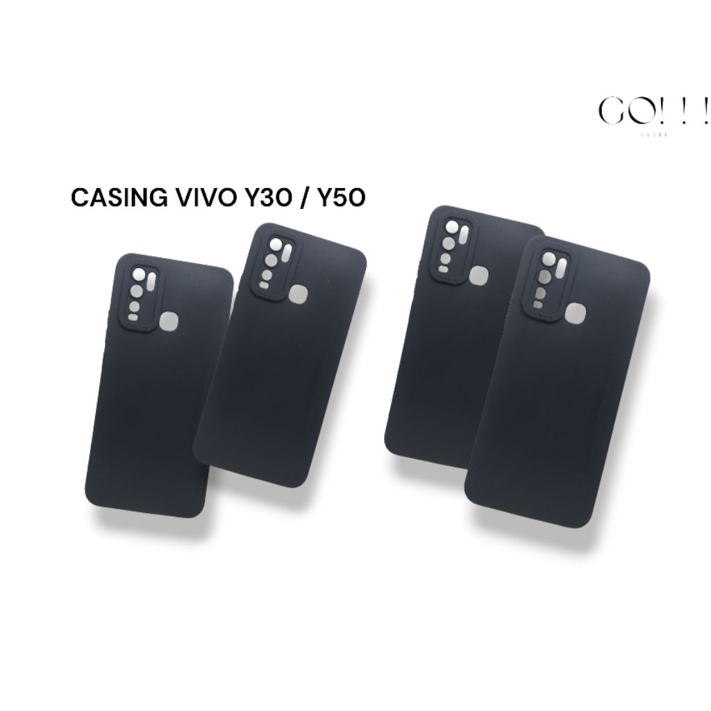 Case Pro Camera VIVO Y30 - Y50 Softcase Silikon Casing Hp