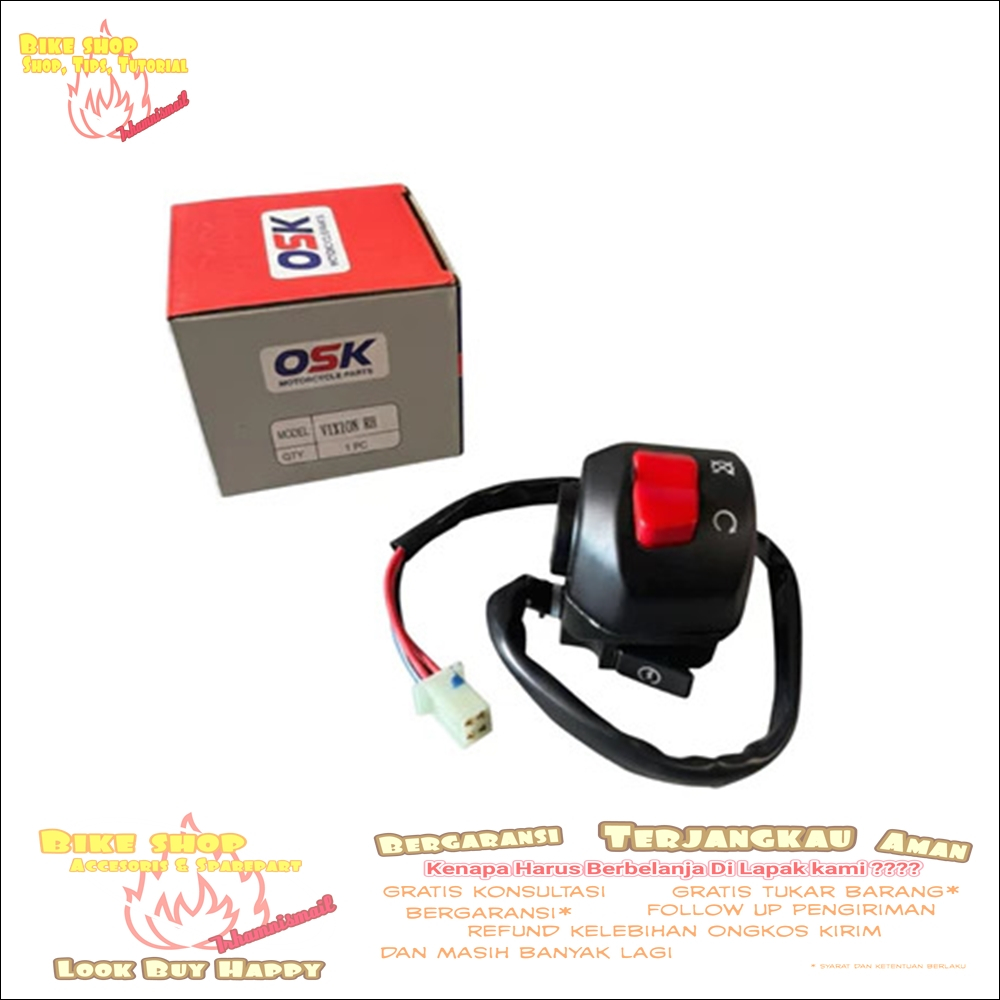 SAKLAR VIXION OLD KANAN SWITCH HOLDER VIXION LAMA OSK SPAREPART MOTOR TERMURAH
