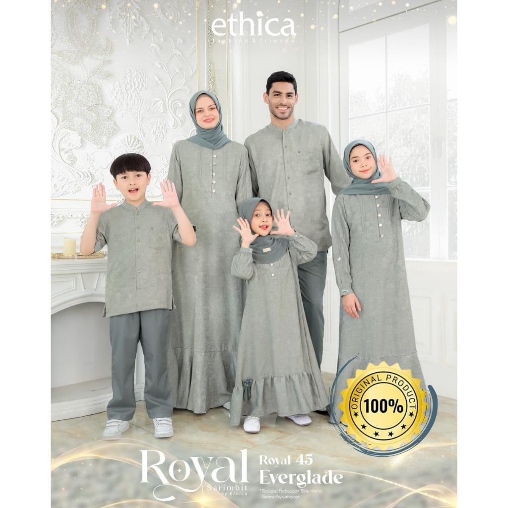 Sarimbit Ethica Royal 45 Everglade, Kahfi 331, Kagumi 331, Kahfi Kids 233, Kagumi Kids 173