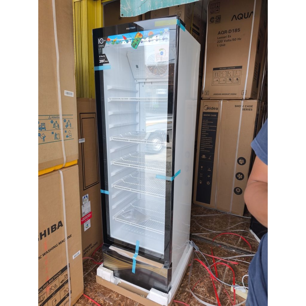 showcase Polytron 5 rak / SCH 287 bergaransi resmi