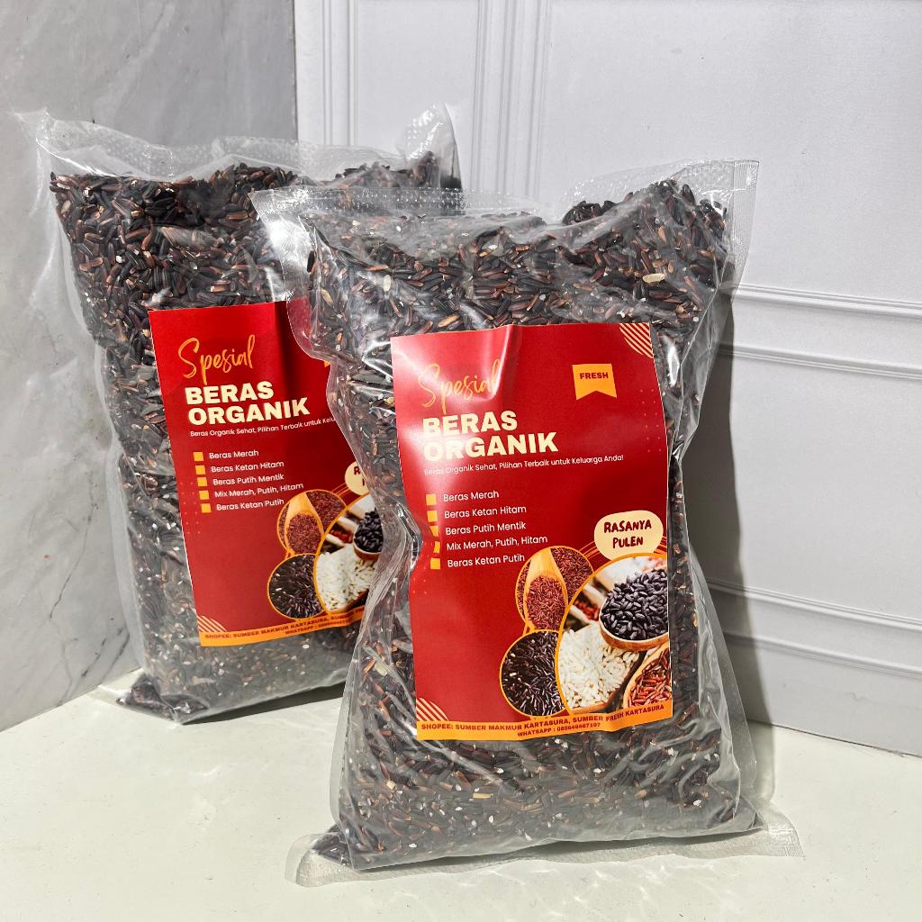 

ketan hitam TRAWAS(1kg)beras ketan hitam asli PACET/kwalitas super asli