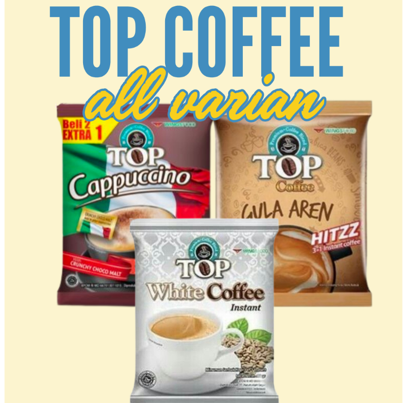 Top Coffe Renteng Renceng Cappucino / Top Kopi Avocado Renceng