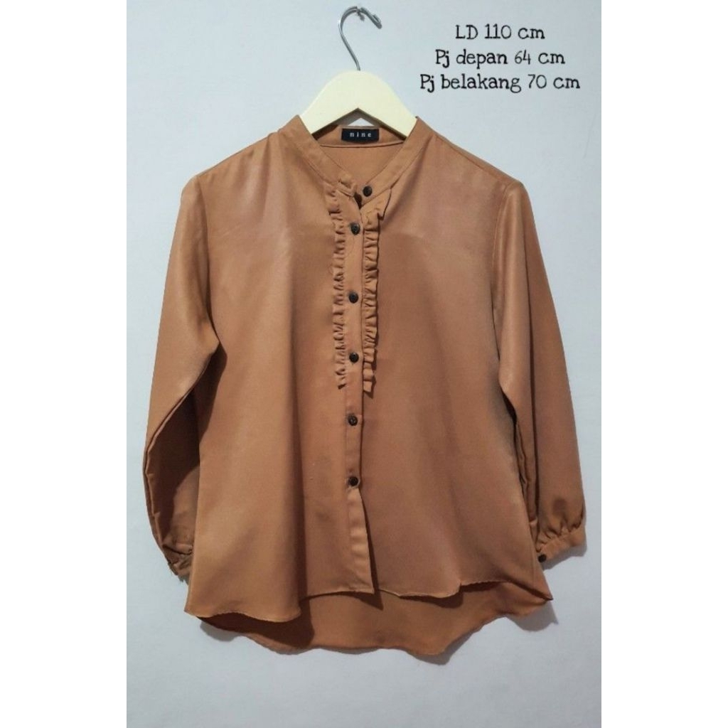Preloved Blouse Coklat