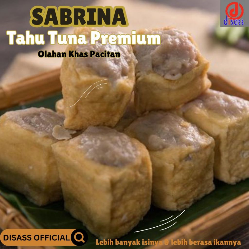 

SABRINA TAHU TUNA PREMIUM OLAHAN KHAS PACITAN ISI10PCS - DISASS JOGJA