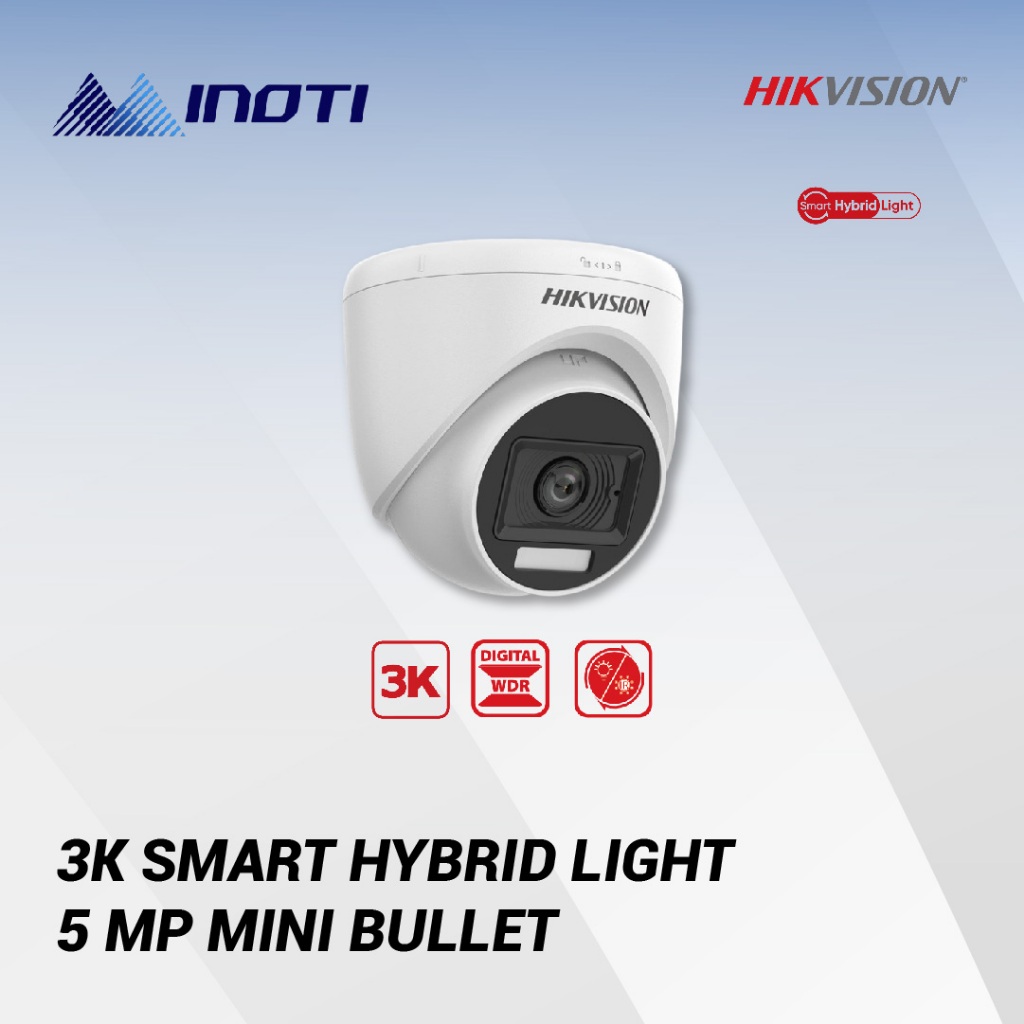 Hikvision DS-2CE76K0T-LPFS Kamera CCTV Indoor 5MP 3K Dual Light Audio