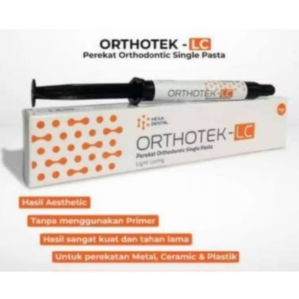Hexa Orthotek-LC Lem Ortho Orthodontic Perekat Behel Bracket Ortho Bond