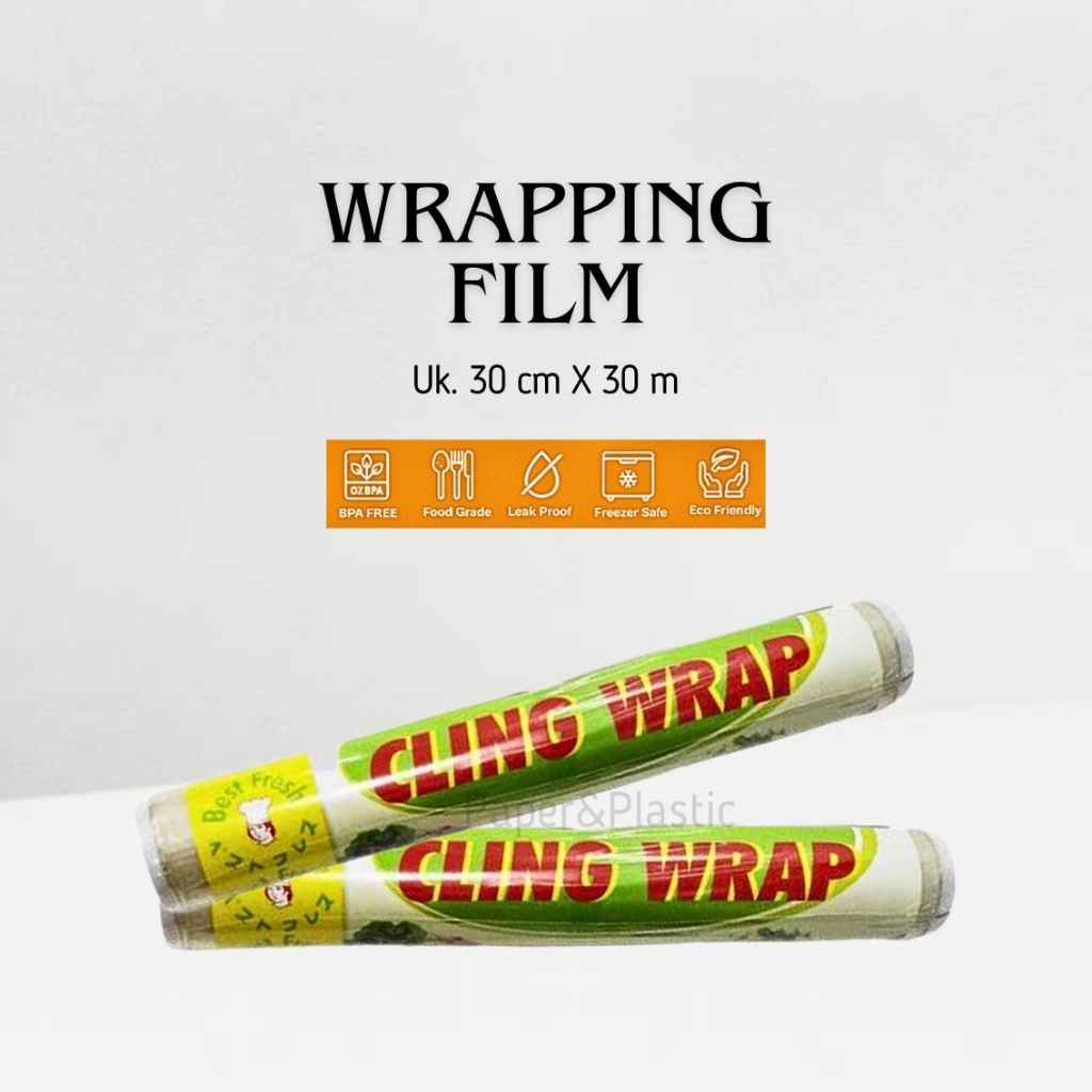 Plastik Cling Wrap Best Fresh Pembungkus Makanan | Plastik Wrap | Wrapping Film