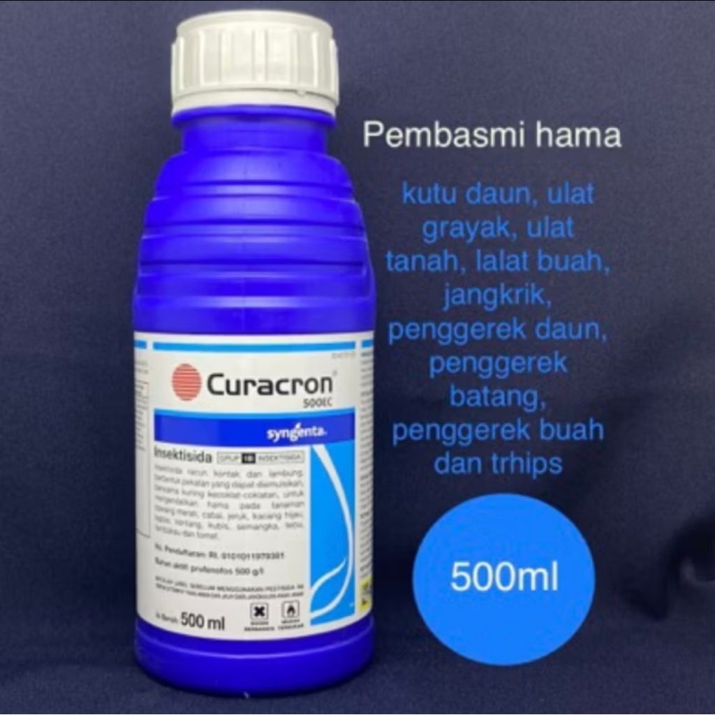 CURACRON 500ec 500ML / PEMBASMI HAMA & SERANGGA / curacron 500ec / curacron 500EC / insektisida pemb