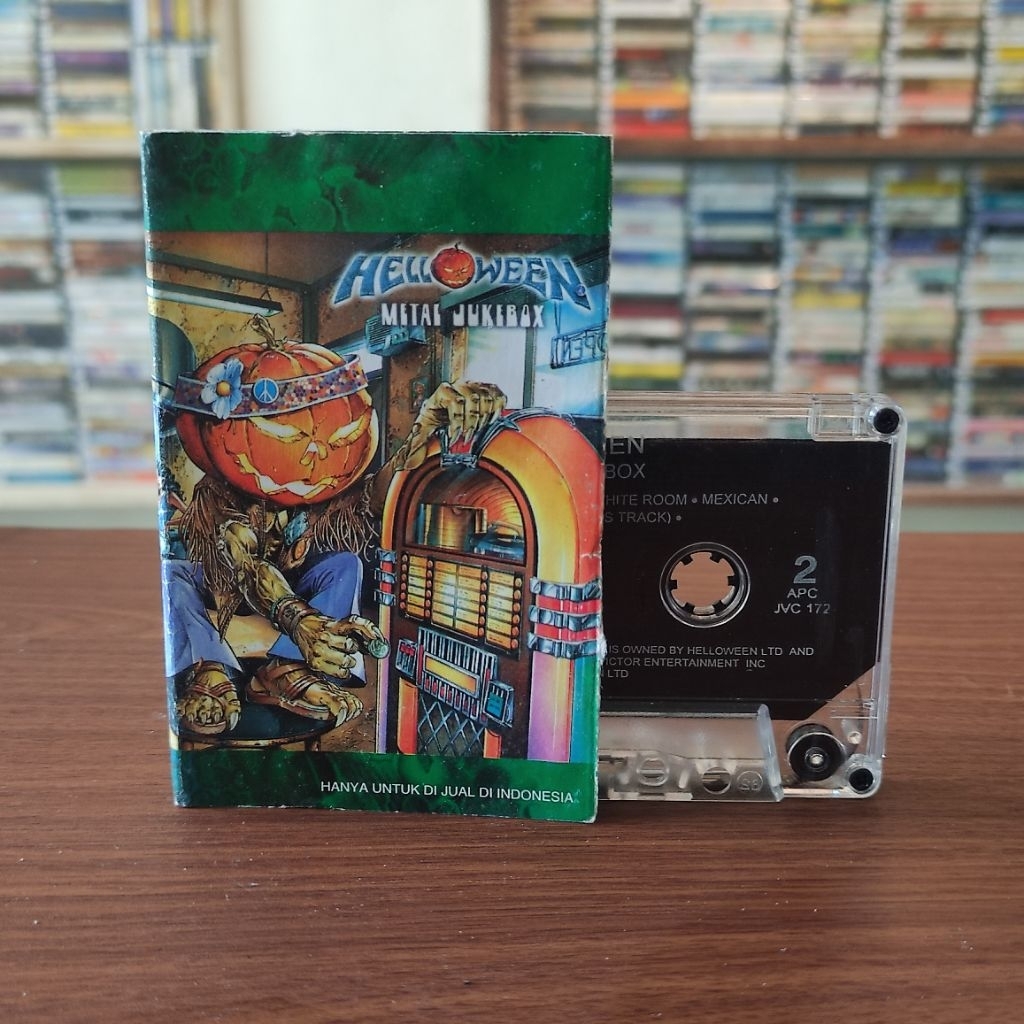 Kaset Pita Helloween Metal Jukebox