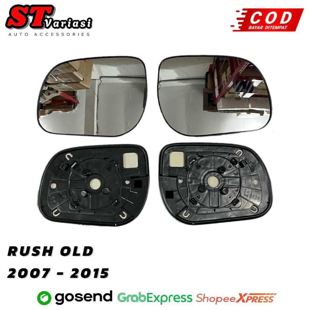 Kaca Spion Refil - Spion Mobil Rush Old 2007 2008 2009 2010 2011 2012 2013 2014 2015