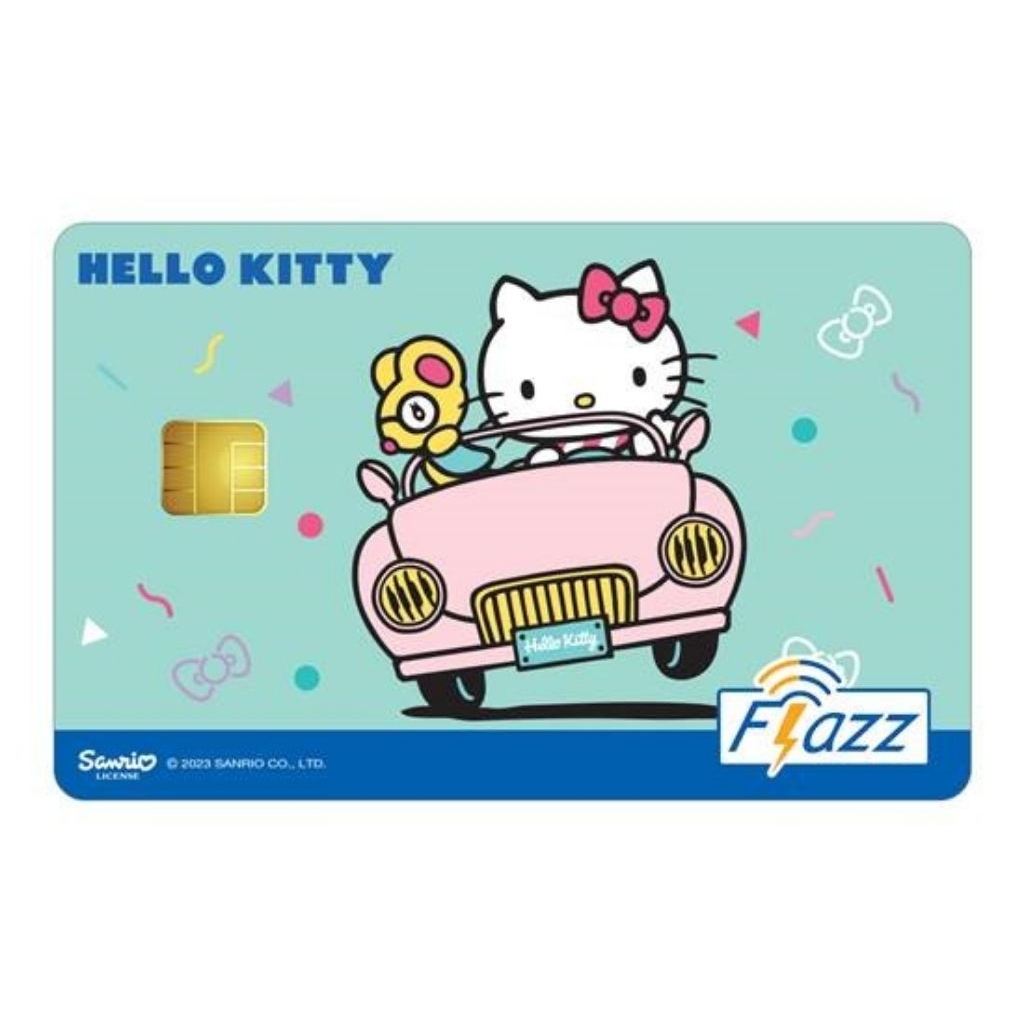 flazz gen 2 edisi hello Kitty hijau