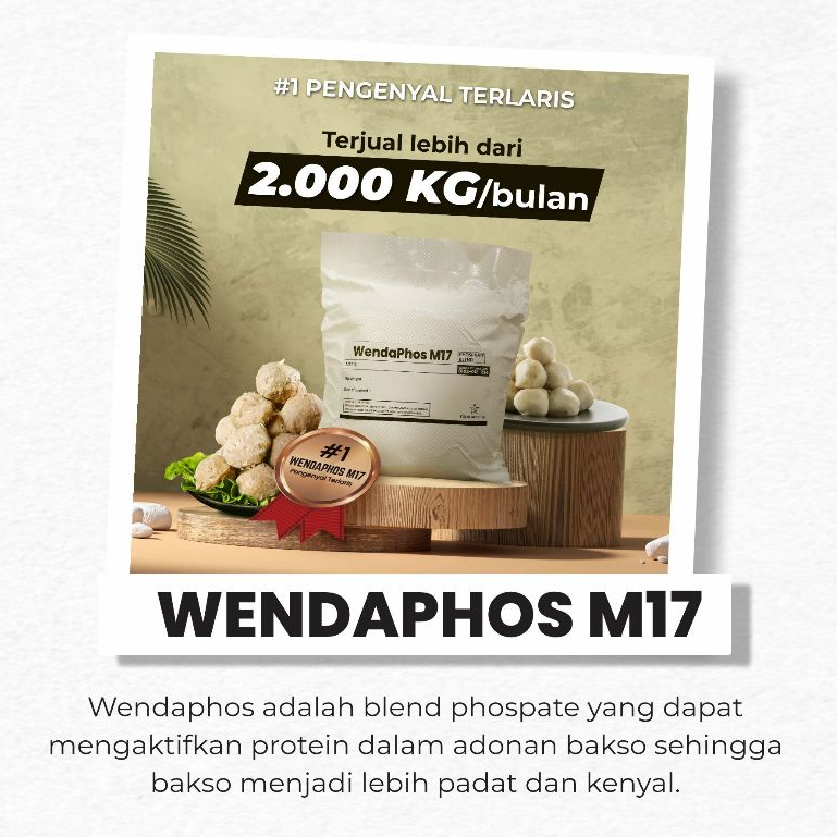 Wendaphos M17 - Pengenyal bakso Blend Phosphate seperti fibrisol / phosmix