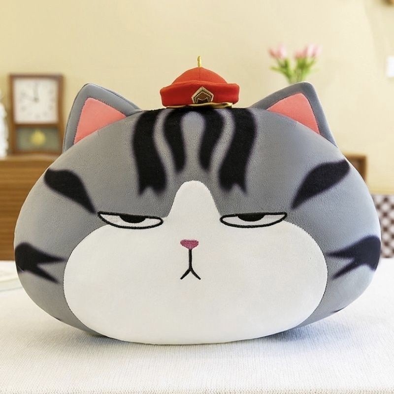 Boneka Viral Kucing Malas Furyu Cat Custom Bee Boneka Kucing Import Bantal Mobil 40Cm High Quality Bahan Lembut / Boneka Bantal