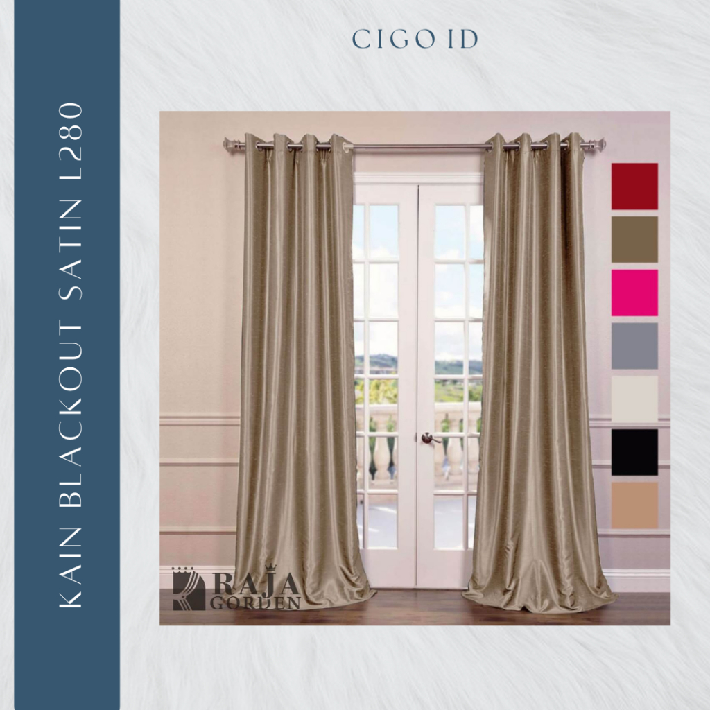 KAIN GORDEN BLACKOUT SATIN EMBOSSED POLOS EMBOSS PREMIUM L280