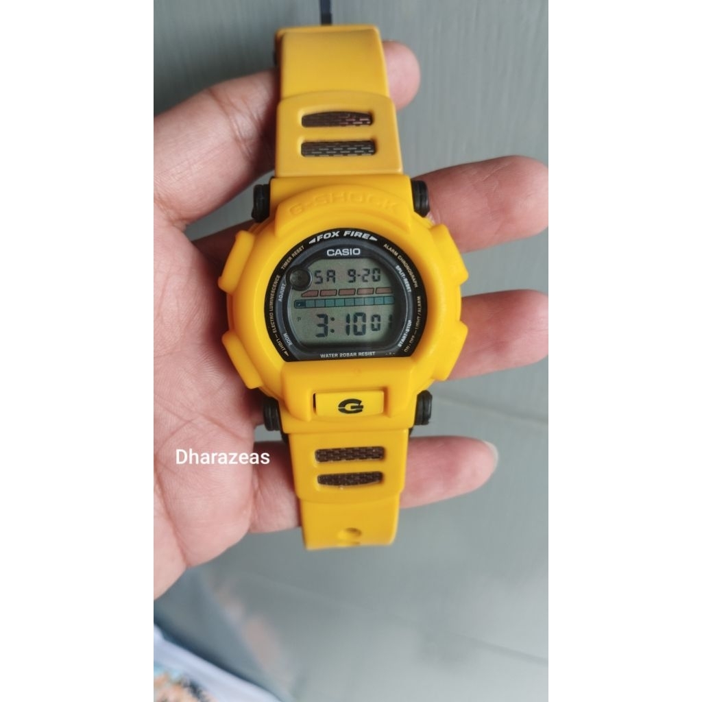 Jam G-Shock DW-003 yellow second bekas