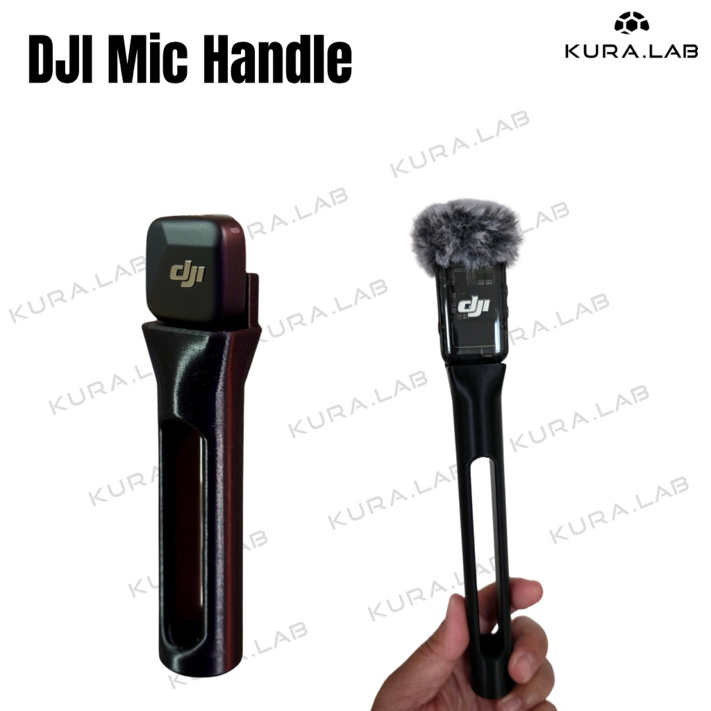 DJI Mic Mini Handle | Pegangan Mikrofon DJI Mic – [KURA.LAB]