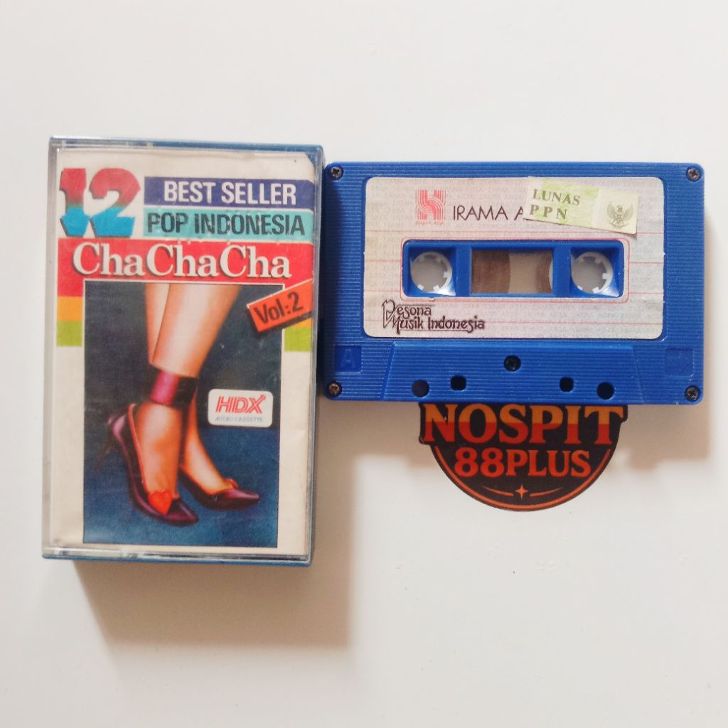 kaset lawas 12 BEST SELLER POP INDONESIA CHA CHA CHA VOL 2 (IRAMA ASIA) D113