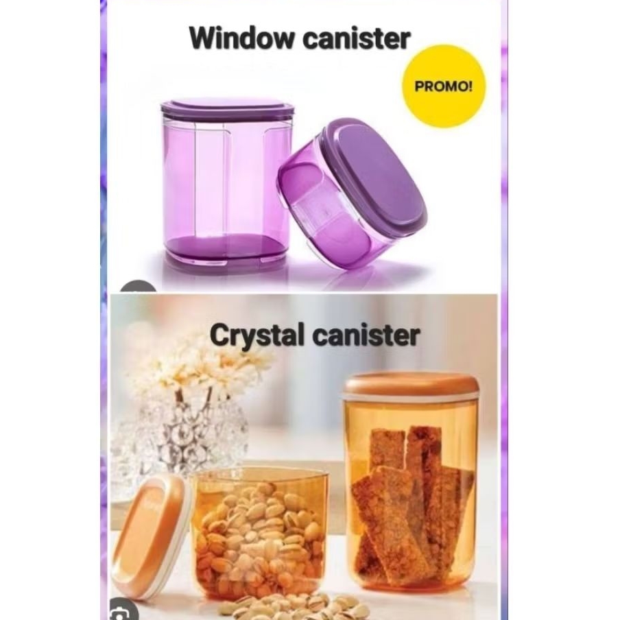 Window canister/crystal canister ori