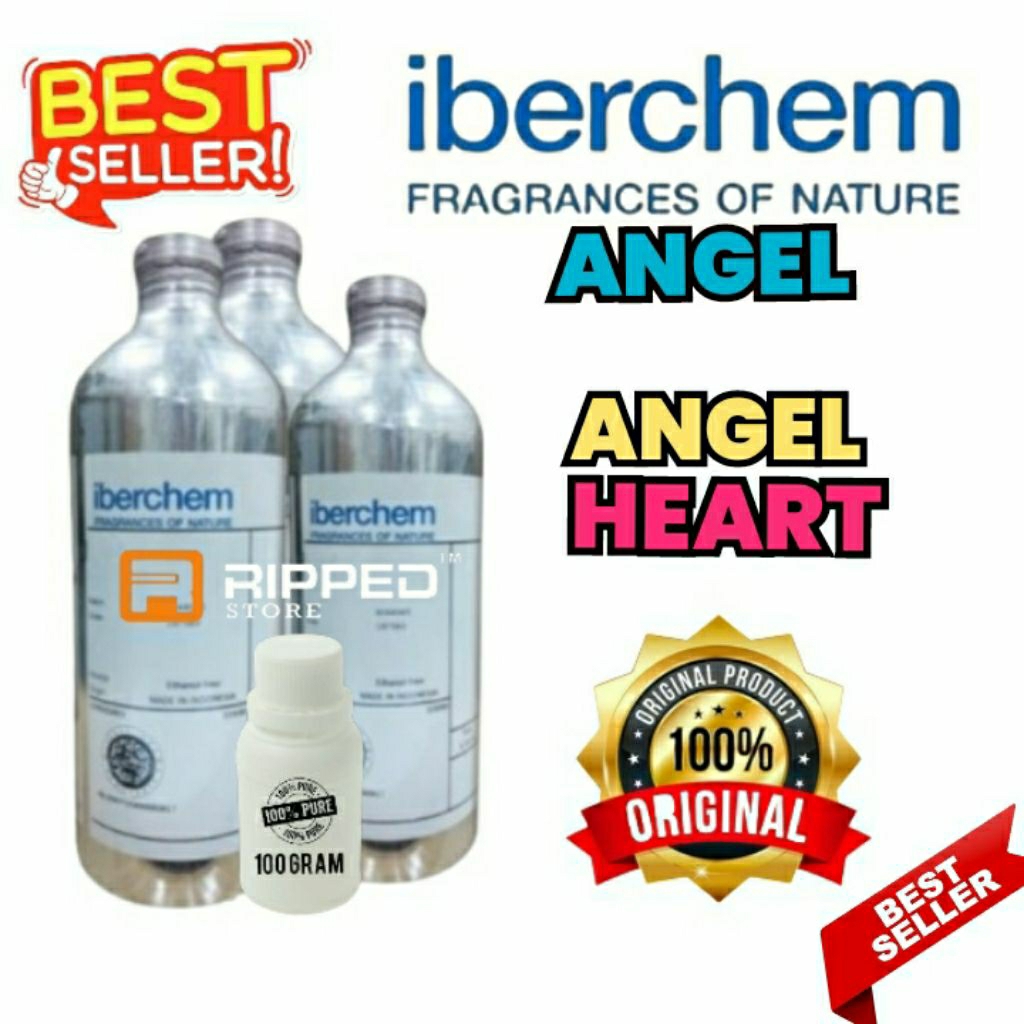 (100ML) Angel Bibit Parfum Murni Angel Heart | By Original Iberchem