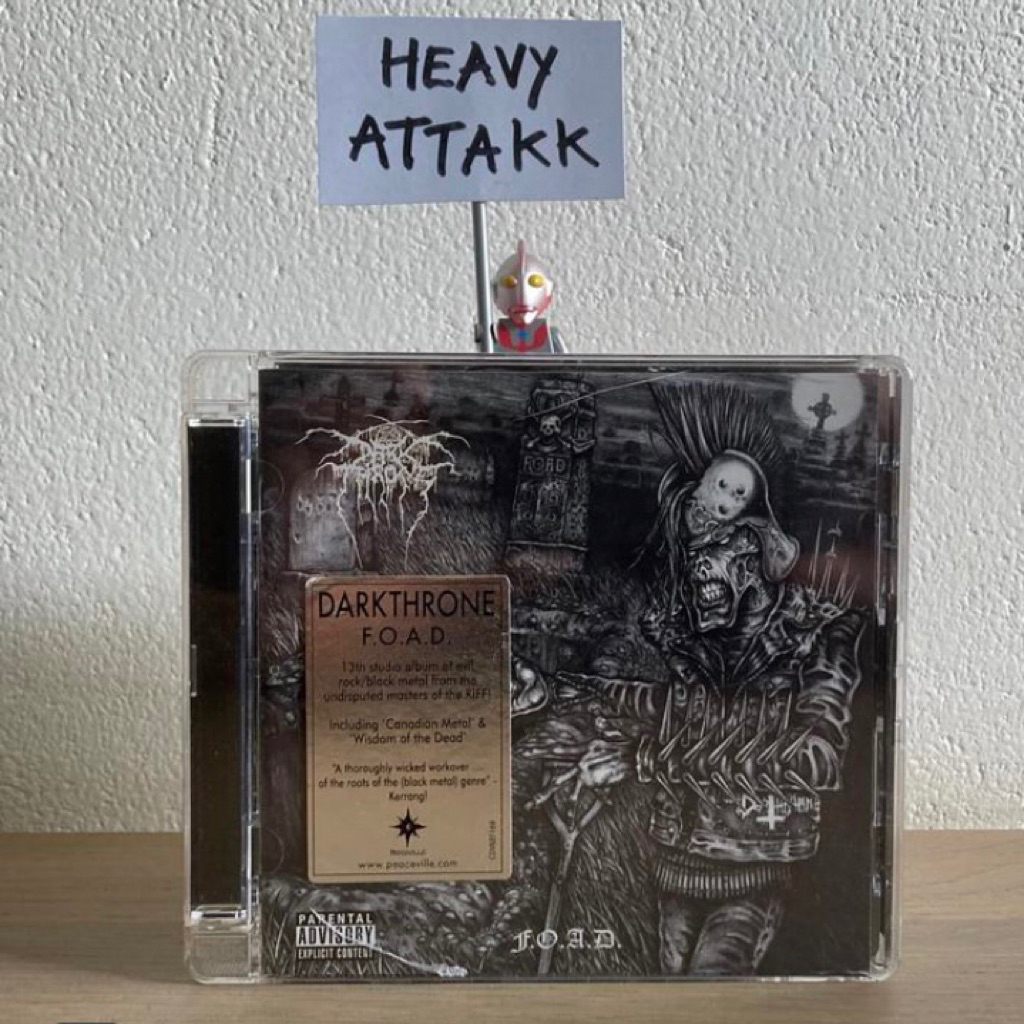 Darkthrone - FOAD CD - Black Metal Punk