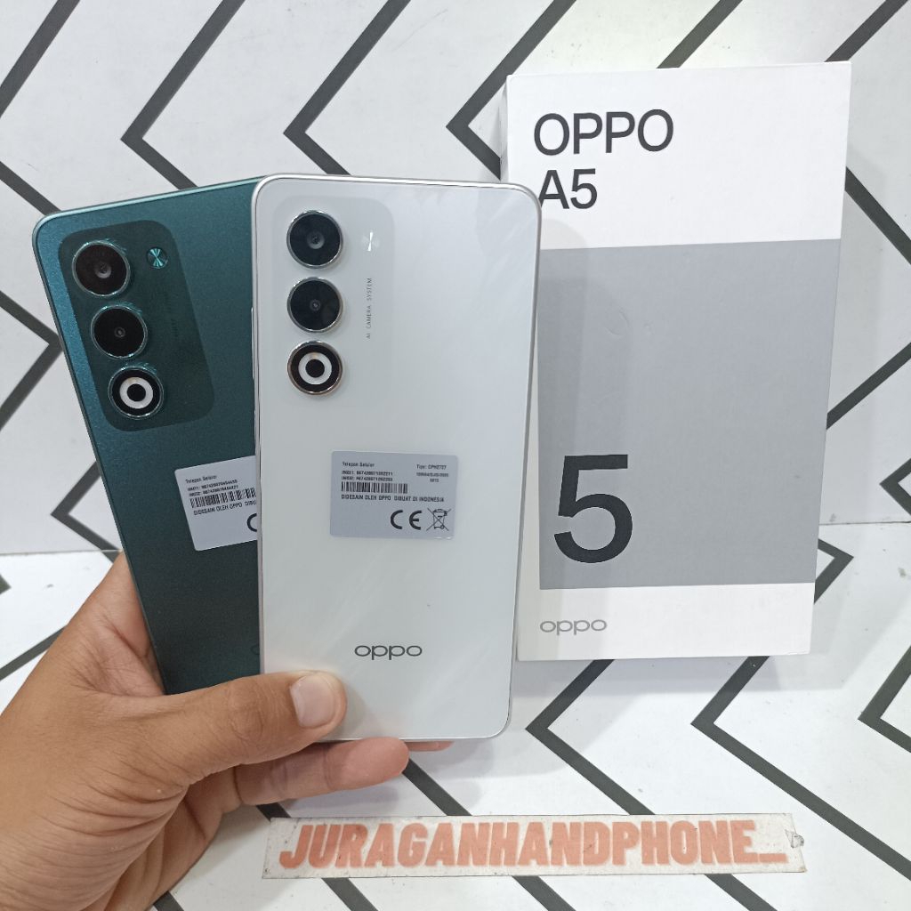 OPPO A5 8/256GB 8/128GB HP BEKAS SECOND FULLSET