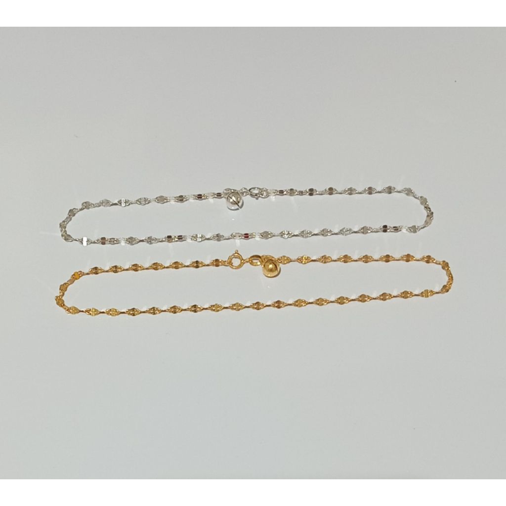 Gelang Kaki Toskano Dewasa (Perak 925)